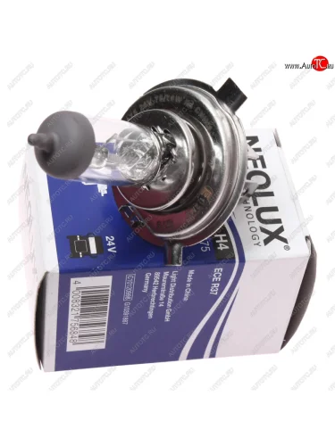 Лампа 24V H4 7570W P43t 19001200лм Standard NEOLUX NEOLUX n475