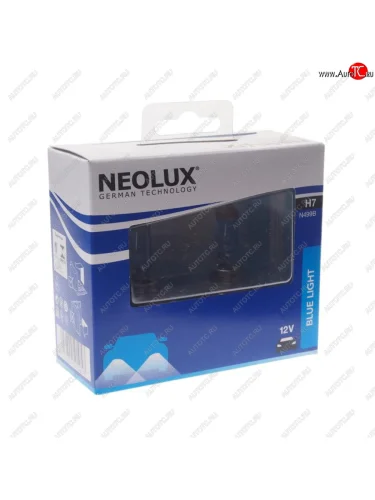 Лампа 12V H7 55W PX26d 1500лм бокс (2шт.) Blue Light NEOLUX NEOLUX n499b-2scb