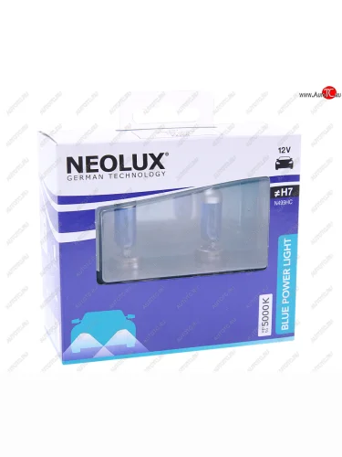 Лампа 12V H7 80W PX26d 5000K 1500лм бокс (2шт.) Blue Power Light NEOLUX NEOLUX n499hc-2scb