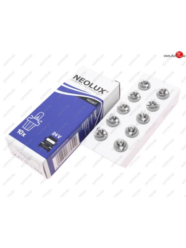 Лампа 24V 1.2W B8.5d серый патрон Standard NEOLUX NEOLUX n508t