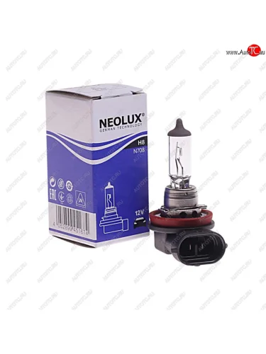 Лампа 12V H8 35W PGJ19-1 800лм Standard NEOLUX NEOLUX n708