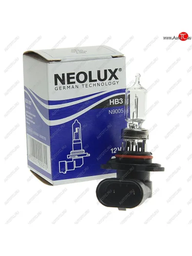 Лампа 12V HB3 60W P20d 3200K 1860лм Standard NEOLUX NEOLUX n9005