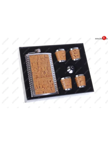 Набор Фляга,рюмки,воронка NO NAME набор