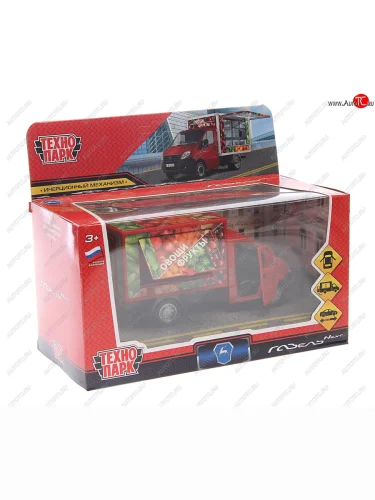 Модель автомобиля ГАЗель Next металлическая ТЕХНОПАРК ТЕХНОПАРК nextshop-15-fru