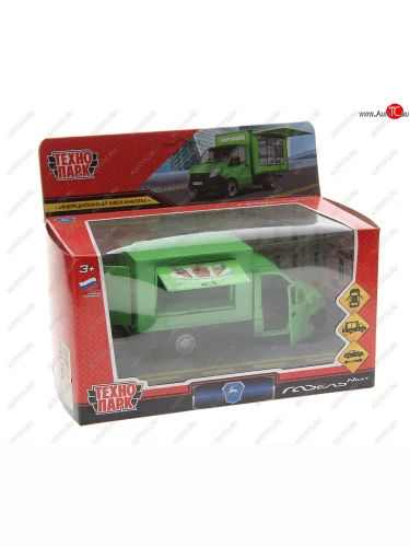 Модель автомобиля ГАЗель Next металлическая ТЕХНОПАРК ТЕХНОПАРК nextshop-15-ice ТЕХНОПАРК nextshop-15-ice