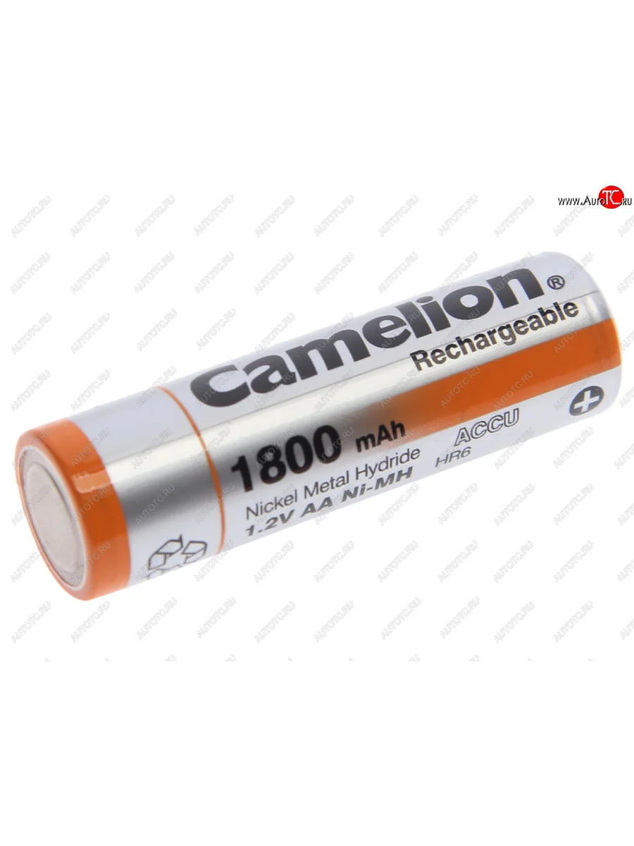 Батарейка AA HR6 1.2V аккумулятор Ni-MH 1800mAh блистер 2шт. (цена за 1шт.) CAMELION CAMELION nh-aa1800bp2  в Самаре Самарской области