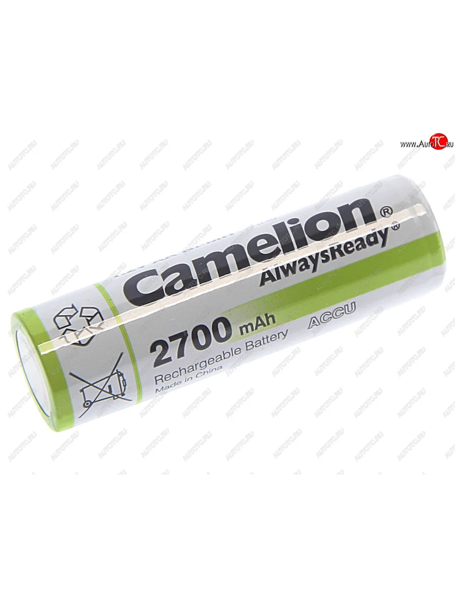 Батарейка AA HR6 1.2V аккумулятор Ni-MH 2700mAh бокс 2шт. (цена за 1шт.) CAMELION CAMELION nh-aa2700bp2  в Самаре Самарской области