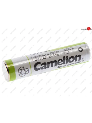 Батарейка AAA HR03 1.2V аккумулятор Ni-MH 1100mAh блистер 2шт. (цена за 1шт.) Always Ready CAMELION CAMELION nh-aaa1100bp2ar
