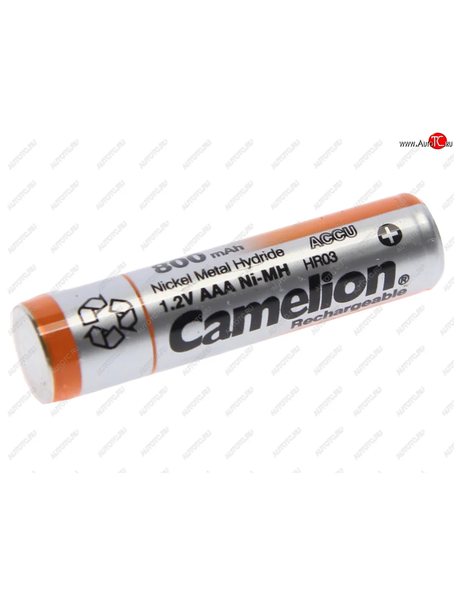 Батарейка AAA HR03 1.2V аккумулятор Ni-MH 800mAh блистер 2шт. (цена за 1шт.) CAMELION CAMELION nh-aaa800bp2  в Самаре Самарской области