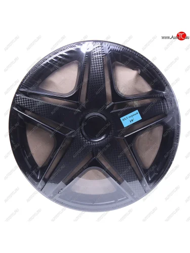 Колпак колеса R-16 черный НХЛ комплект 4шт. NO NAME нхл чер. r-16