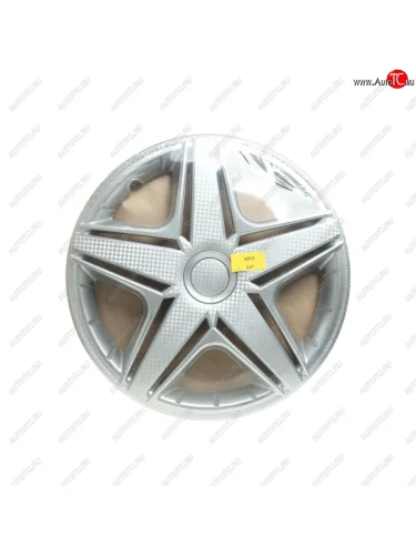 Колпак колеса R-15 серый НХЛ комплект 4шт. NO NAME нхл r-15