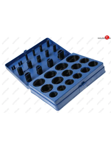 Кольцо уплотнительное набор 30 размеров 382шт. (кейс) NO NAME нку 30382 (с)