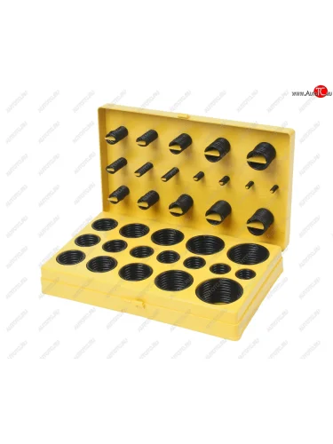 Кольцо уплотнительное набор 32 размера 419шт. (кейс) NO NAME нку 32419 (ж)