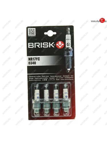 Свеча зажигания ЗМЗ-402 BRISK NR17YC SUPER комплект BRISK nr17yc