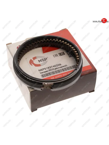 Кольца поршневые CHEVROLET Cruze (09-) (1.6),Aveo (03-) d+0.25 комплект NSP NSP nsp0193740226