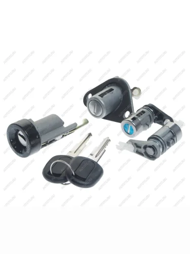 Личинка CHEVROLET Lanos (97-02) замков дверей комплект с ключами (4шт.) NSP NSP nsp0196213542