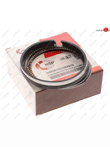 Кольца поршневые NISSAN Micra (02-10) d+0.00 комплект NSP NSP nsp0512033bx010