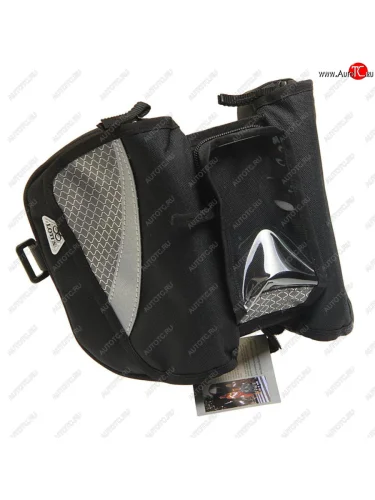 Велосумка на раму 175х120x14мм черная с серой вставкой LOTUS LOTUS ntb98580