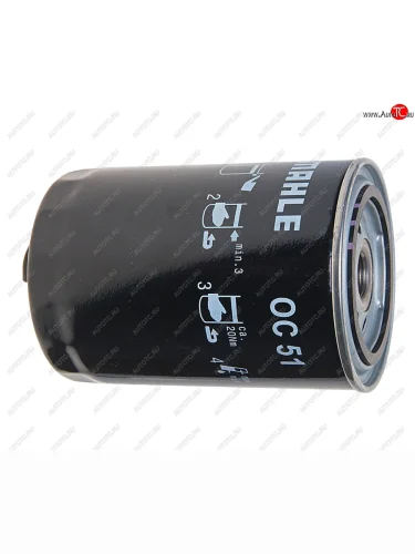 Фильтр масляный VW (1.6 D1.6 TD1.9 D1.9 TD) AUDI (1.6 D2.0 D2.5 TDI) (сервисная уп.) MAHLE MAHLE oc51of