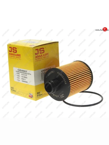 Фильтр масляный OPEL Astra J (09-),Insignia (08-),Zafira C (11-) (2.0) JS ASAKASHI JS ASAKASHI oe0087