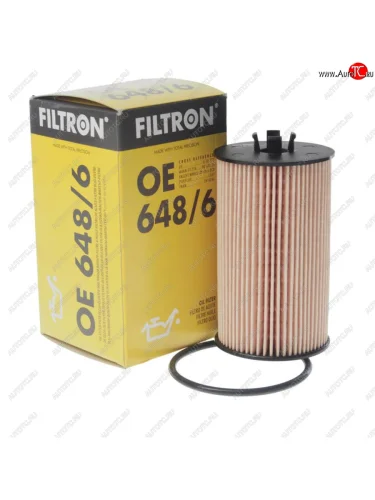 Фильтр масляный CHEVROLET Aveo (08-) OPEL Astra H,J (1.61.8) (09-) FILTRON FILTRON oe6486