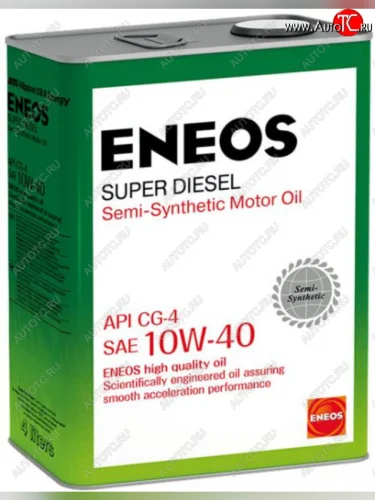 Масло дизельное SUPER DIESEL CG-4 10W40 псинт.4л ENEOS ENEOS oil1328