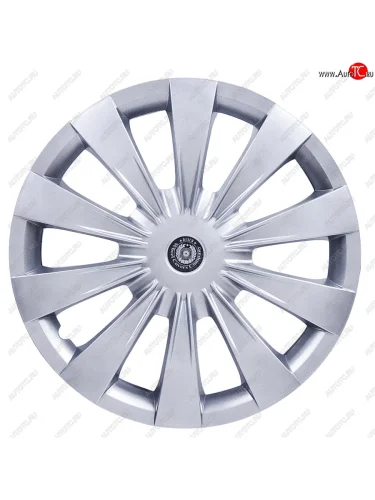 Колпак колеса R-13 серый ОКТАВА комплект 4шт. NO NAME октава r-13