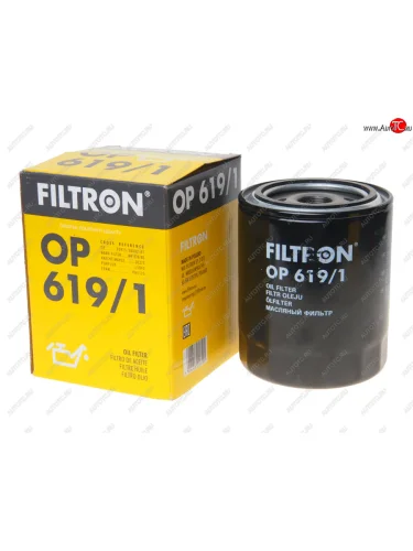 Фильтр масляный TOYOTA Avensis (T22,T25),Corolla,Land Cruiser 70,80,90,120 (2.0 D4.2 DTD) FILTRON FILTRON op6191