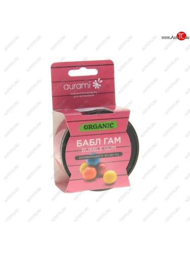 Ароматизатор на панель приборов меловой (bubble gum) AURAMI AURAMI org-23