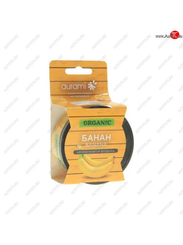 Ароматизатор на панель приборов меловой (банан) AURAMI AURAMI org-24