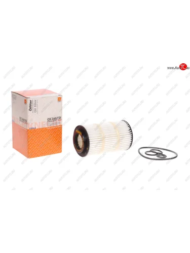 Фильтр масляный MERCEDES C,E,S,M (97-) MAHLE MAHLE ox3457d