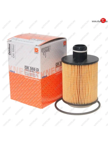 Фильтр масляный OPEL Astra J (2.0) MAHLE MAHLE ox559d