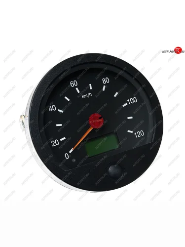 Спидометр ПАЗ электронный 12V (круглая крышка) ВЗЭП ВЗЭП па 8090-2