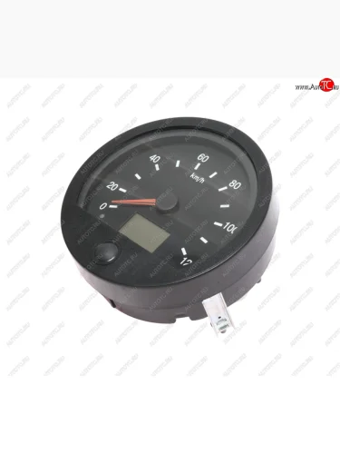 Спидометр МАЗ электронный (под датчик тахографа, круглая крышка) 24V ВЗЭП ВЗЭП па 8141-4