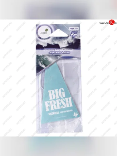 Ароматизатор подвесной пластина (морская волна) Big Fresh FKVJP FKVJP pabf-127