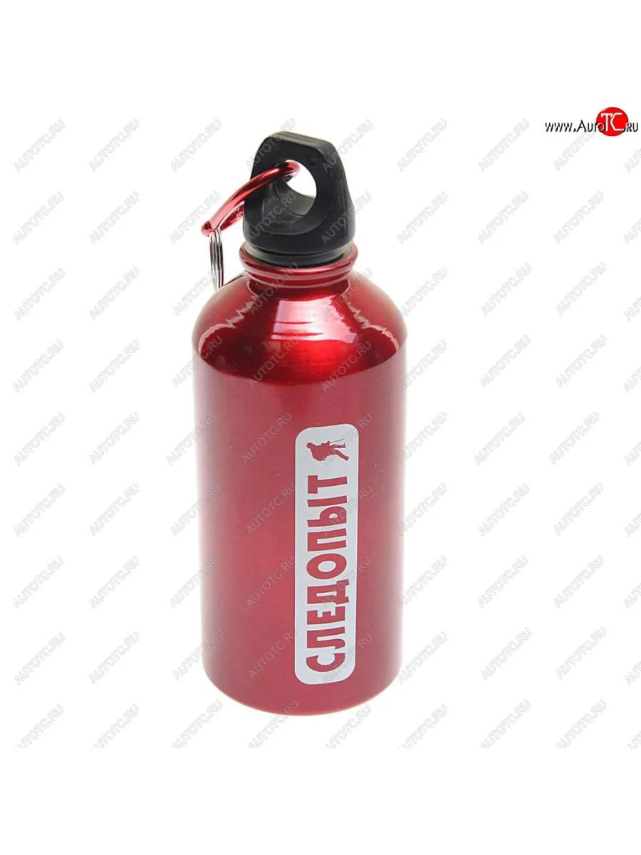 Бутылка с алюминиевым карабином 400мл СЛЕДОПЫТ СЛЕДОПЫТ pf-bd-a400  в Самаре Самарской области