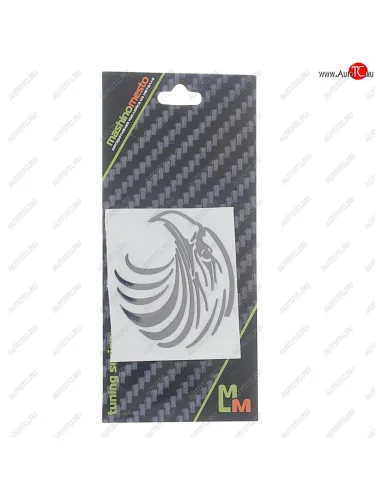 Наклейка металлическая Орел 50х55мм MASHINOKOM MASHINOKOM pkta 031