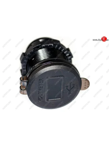 Розетка автомобильная встраиваемая 12V-24V 2USB вольтметр QC3.0 PRO LEGEND PRO LEGEND pl9370