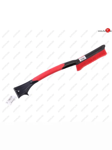 Щетка со скребком 58см черно-красная ZIPOWER ZIPOWER pm2126