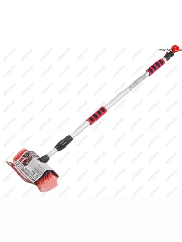 Щетка для мойки автомобиля телескопическая 105-180см под шланг ZIPOWER ZIPOWER pm2181