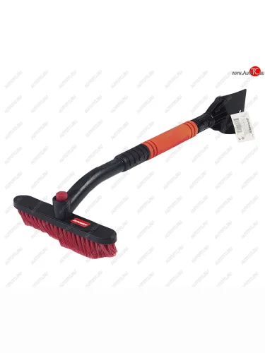 Щетка со скребком телескопическая 65-80см съемный скребок черно-красная ZIPOWER ZIPOWER pm2213