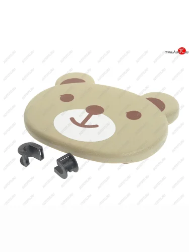 Столик в салон автомобиля многофункциональный бежевый Мишка DOLLEX DOLLEX pmr-04