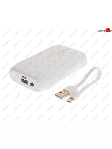 Аккумулятор внешний 10000мАч для зарядки мобильных устройств REMAX REMAX ppl-3-white