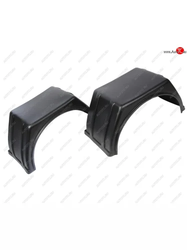 Крыло ГАЗ-3302 двускатное пластик заднее для Газели Фургон К-470П (комплект 2шт.) ПЕТРОПЛАСТ ПЕТРОПЛАСТ ppl-60503116