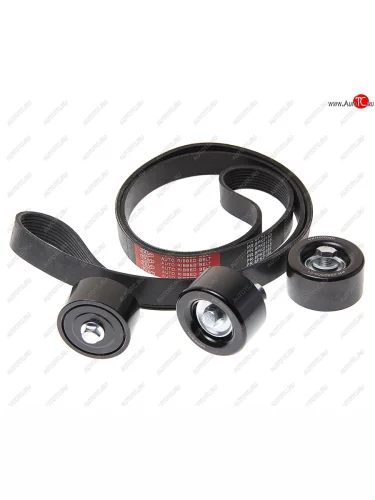 Ролик ГАЗ-3302 Бизнес дв.CUMMINS ISF 2.8 натяжителя ремня+верхний+нижний+ремень компл. PRAVT PRAVT pr.5262500-б