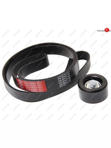 Ролик ГАЗ-3302 Бизнес дв.CUMMINS ISF 2.8 натяжителя ремня с ремнем 8РК2155 комплект PRAVT PRAVT pr.5262500-м