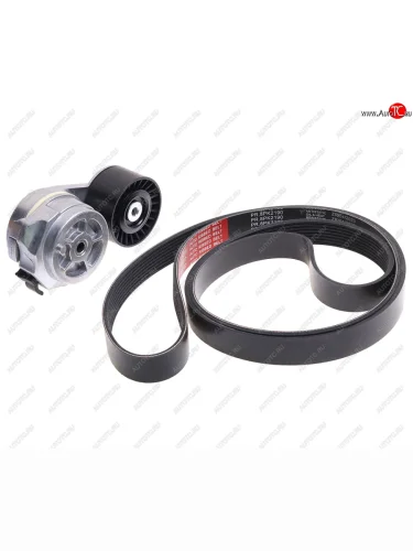 Натяжитель ремня ГАЗ,ПАЗ дв.CUMMINS ISF 3.8 с ремнем 8РК2190 комплект PRAVT PRAVT pr.5287020-с