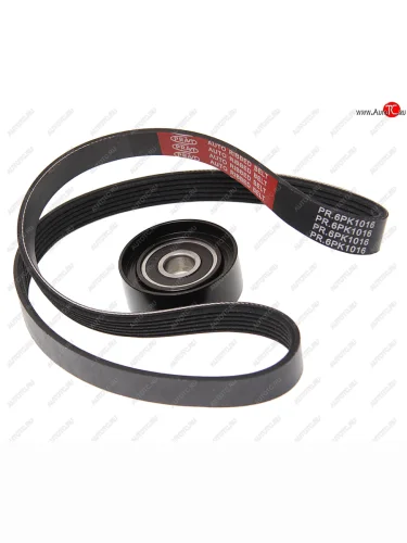 Ролик натяжной ГАЗон Next дв.ЯМЗ-534 с ремнем генератора 6РК1016 комплект PRAVT PRAVT pr.5340-1308110-мг