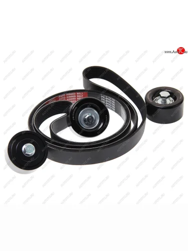 Ролик ГАЗель Next дв.CUMMINS ISF 2.8 ЕВРО-4,5 натяжителя ремня+верхний+нижний+ремень компл. PRAVT PRAVT pr.5398362-б