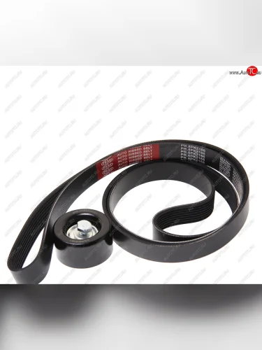 Ролик ГАЗель Next дв.CUMMINS ISF 2.8 ЕВРО-4,5 натяжителя ремня с ремнем 8РК2166 комплект PRAVT PRAVT pr.5398362-м